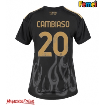 Juventus Andrea Cambiaso #20 Tricou Fotbal Replică 2026-27 Femei Treilea